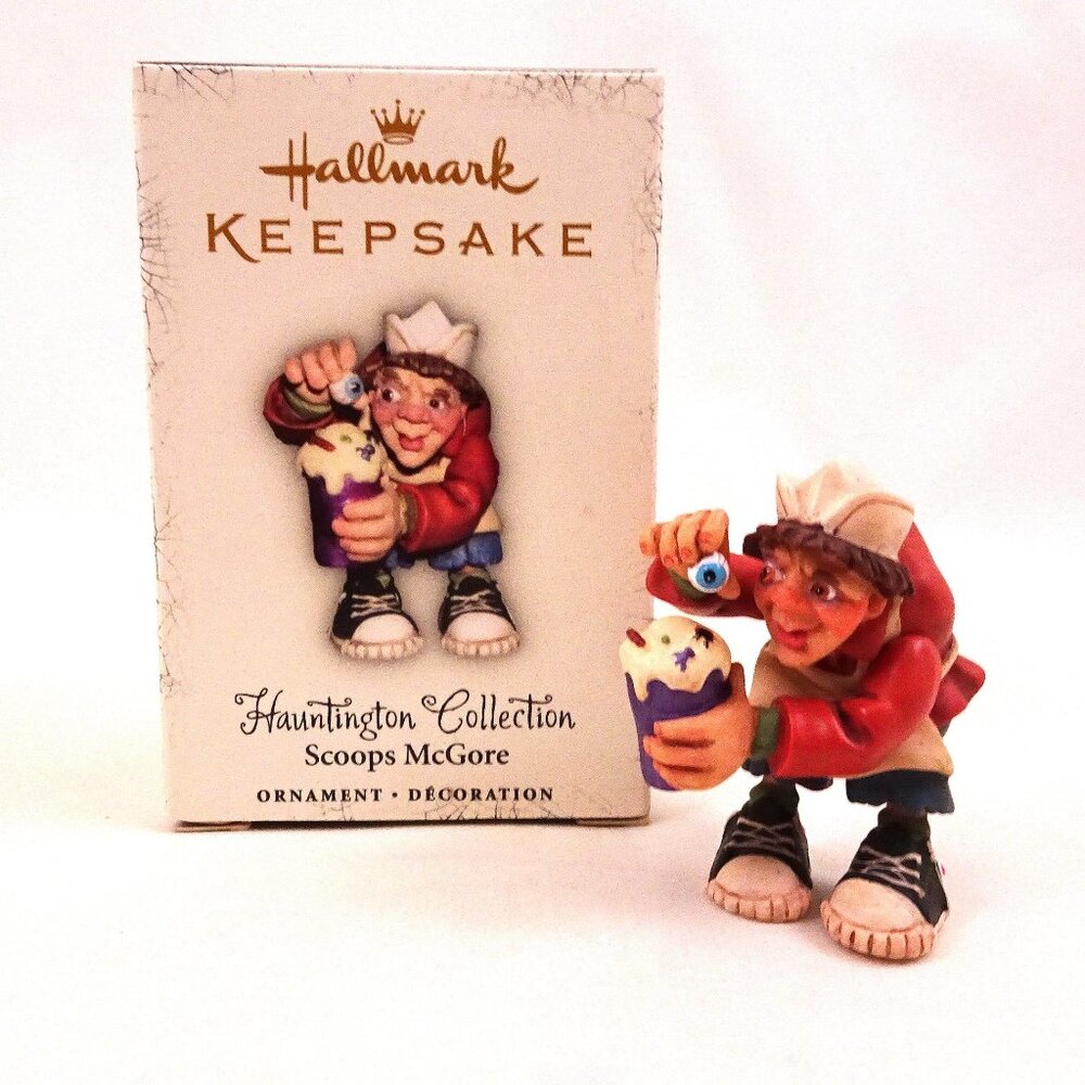 Vtg 2005 Hallmark Hauntington Collection Hunchback Halloween Eyeball I Scream